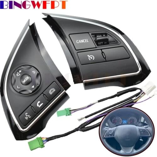 For Mitsubishi Outlander 13-18 Xpander Cruise Control Switch Steering Wheel Control Switch Button Audio Volume Switch