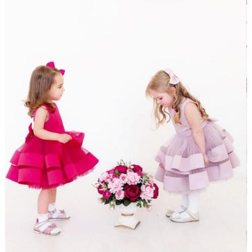 Baby Girls Dress Birthday Wedding Christmas Costume Toddler Baptism Clothes Tutu Party Elegant Wear Girls Princess Wear For Kids