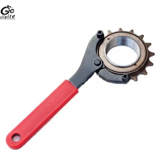 Practical Bicycle Bicycle Adjustable Bottom Bracket BB Shaft Wrench Bicycle Repair Tool Riding Safety Maintenance