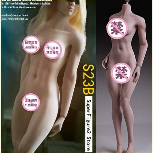 TBLeague PLLB2017-S22A PLLB2017-S23B Collection Action Figure Super Flexible Seamless Body Middle Bust