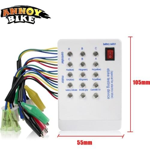 Bike Computer Detector For e bike Controller Speedometer Rotation 3 Phase Tester Indicator Meter Field System Testing Dectector