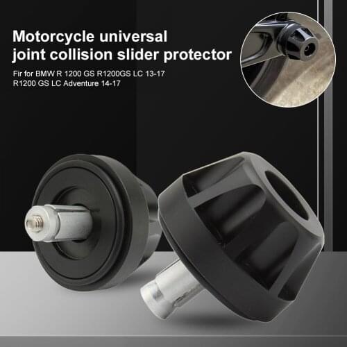Top Motorcycle Frame Slider Anti Crash Caps Final Drive Housing Cardan Crash for BMW R1200GS LC 13-18 R1200GS LC Adventure 14-18