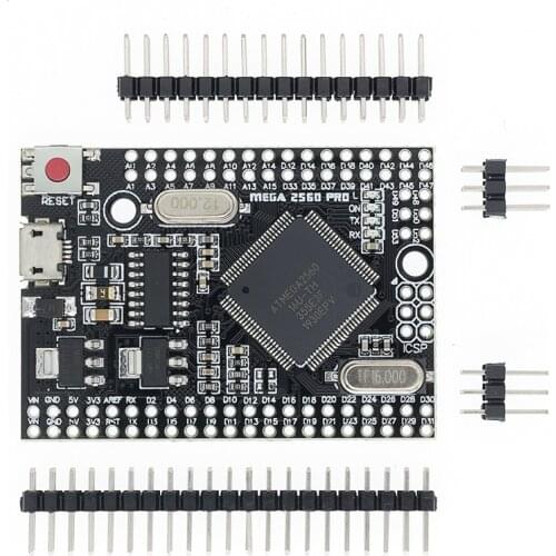 MEGA 2560 PRO Embed CH340G/ATMEGA2560-16AU Chip with male pinheaders Compatible for Arduino Mega2560