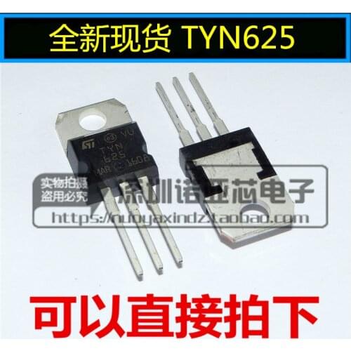 10pcs/lot New stock TYN625 TYN625RG TO-220 one-way thyristor