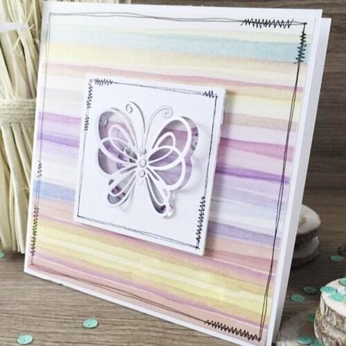 2021 New Metal Cutting Dies Dancing Butterflies Cutting Die For DIY Card Making Scrapbooking Making Embossing Stencil Craft Die