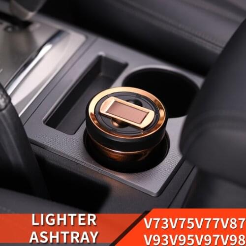 Mitsubishi Pajero accessories Automobile ashtrays LED Ash box Pajero v73v75v77v87v9395v97v98 Interior Decoration Modification