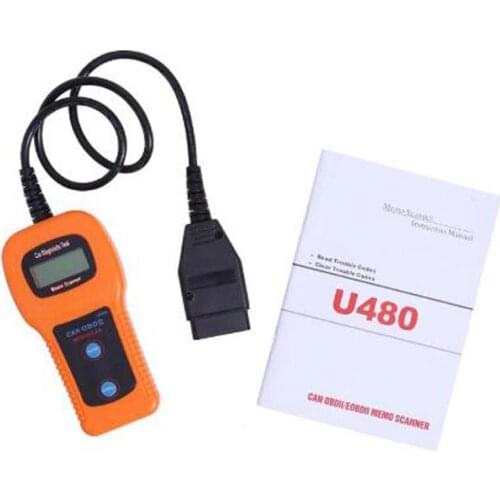 Auto Car Diagnostic Tools Scan U480 Universal OBD2 CAN BUS Fault Code Reader Scanner