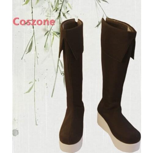 Anime Grandmaster of Demonic Cultivation MDZS Wei Wuxian Cosplay Shoes Boots Halloween Carnival Cosplay Costume Accessory