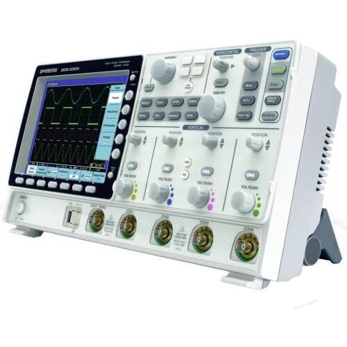 Instek GDS-3504 500 MHz, 4-Channel, 4 GSa/s, 100 GSa/s, Visual Persistence Digital Storage Oscilloscope