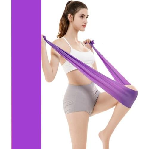 Yoga Crossfit Resistance Bands 18-50LBS Rubber Training Pull Rope For Sports Pilates Expander Fitness Gum Gym Workout Equipment