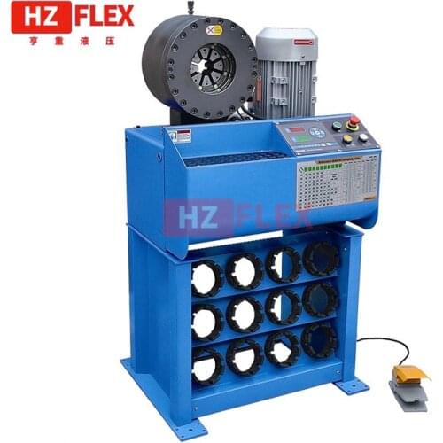 Machine to make hydraulic hose 2 inch CNC finn power p20 hose crimping machine