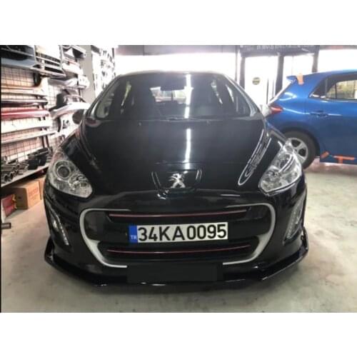 PEUGEOT 308 2013 AFTER FRONT KARLIK 3 PIECE PİANO BLACK