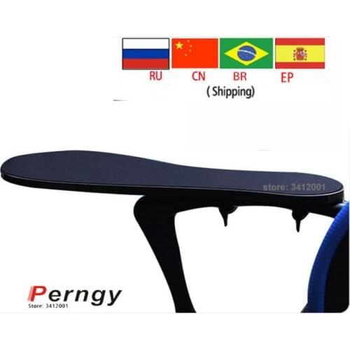 DL-K20 XL Size Chair Arm Rest Mouse Pad Chair Arm Clamping Wrist Support 480*230mm Elbow Rest With Non-slip Mouse Mat