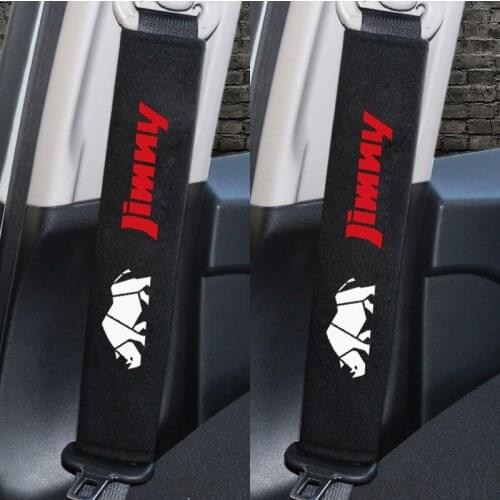 2PCS/Set Seatbelt Cover Protector Cover For Suzuki jimny Car Accessories