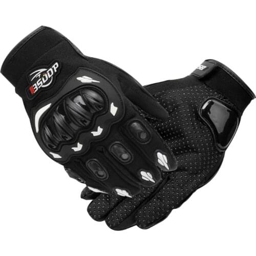 Adult Motorcycle Dirt Bike Outdoor Riding Anti-fall Gloves Full Finger Gloves 1XCF