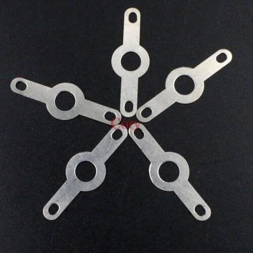 1000pcs 3.2/4.2MM ID Inserts Plug Spring Terminal PCB Solder lug type Copper washer, PCB welding sheet