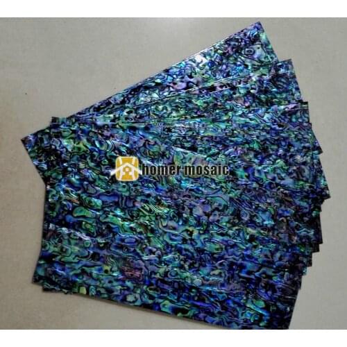140*240*0.2mm AAA grade abalone shell paua shell laminate sheets shell paper with coating furniture inlay guitar accessories
