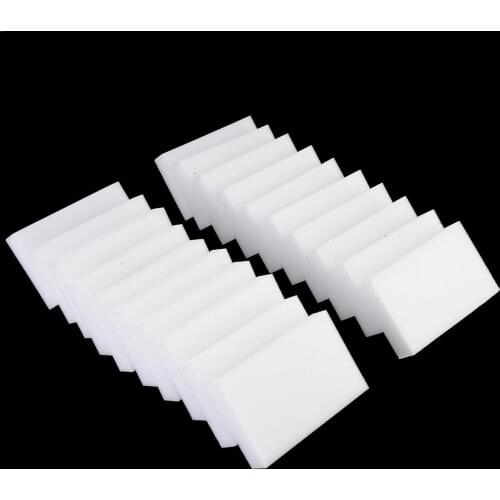 20pcs Dishwashing Sponge Nano Magic Wipe Rag Scouring Pad Sponge Cleaner Foam Cleaner Kitchen Tools Bathroom Accessories Home