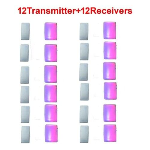 New Arrival Wireless remote flash Colorful music doorbell, smart home doorbell can be used for the older 12 to 12