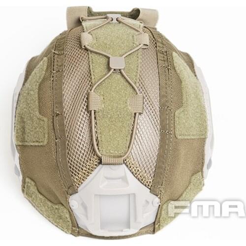FMA Tactical Helmet Cover For Maritime Helmet with NVG Battery Pouch Hunting 1345
