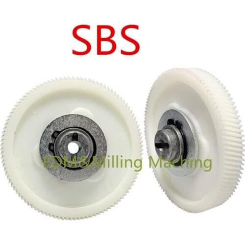CNC Milling Machine Power Feed Nylon SBS Gear Hub Fit Model S-350 S-235 For Bridgeport Vertical Mill Tool