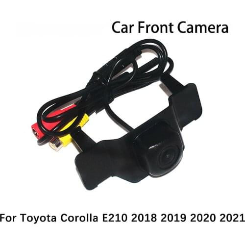 Car Front View Parking LOGO Camera Night Vision Positive Waterproof for Toyota Corolla E210 2018 2019 2020 2021