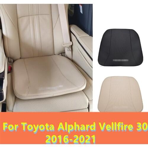 Modified cushion decoration car seat cushion leather seat cover auto accessories For Toyota Alphard Vellfire 30 2016-2021
