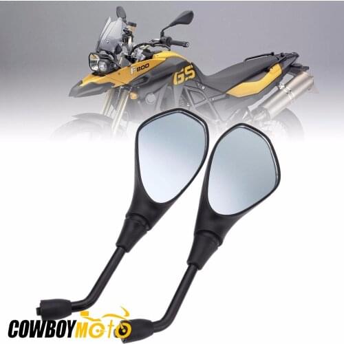 Motorcycle Rear View Mirrors Side Mirrors M10*1.25 For BMW For BMW F650GS F650 GS 2008 2009 2010 2011 2012 2013 08 09 10 11 12