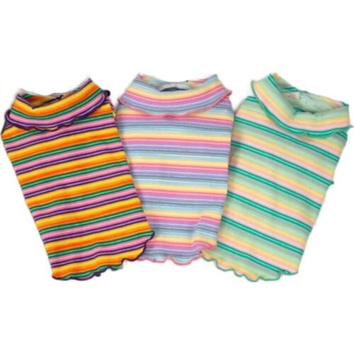 Cat Dog Clothing Spring Autumn Pet Dog T-shirt Puppy Chihuahua Yorkshire Clothes XXS Doggie Costume Small Dog Shirt Apparel