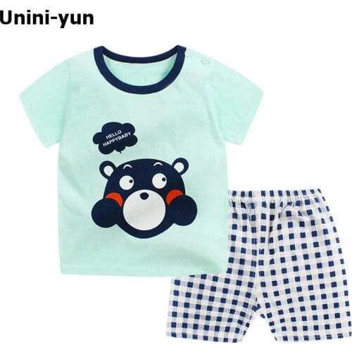 BoysClothes Toddler Boys Clothing Children Summer Boys Clothes Cartoon Kids Boy Clothing Set T-shit+Pants roupas infantis menina