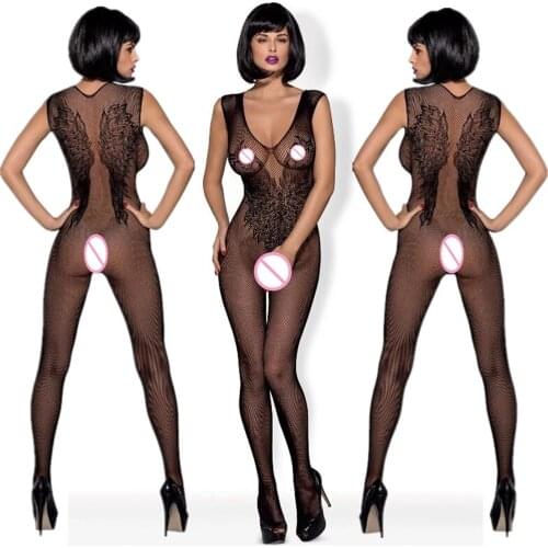 Plus Size Women Lingerie Sexy Hot Erotic Underwear Porno Sex Fishnet Babydoll lenceria Sexy Body Stocking Costumes Negligees