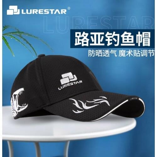 Lurestar Crazyman Fishing Cap Summer Sun Cap Breathable Tackle