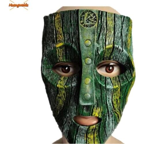 Son of the Mask 2 Loki Cosplay Carnival Party Half Face Children Adults Kids Halloween Prop Funny Latex Masks