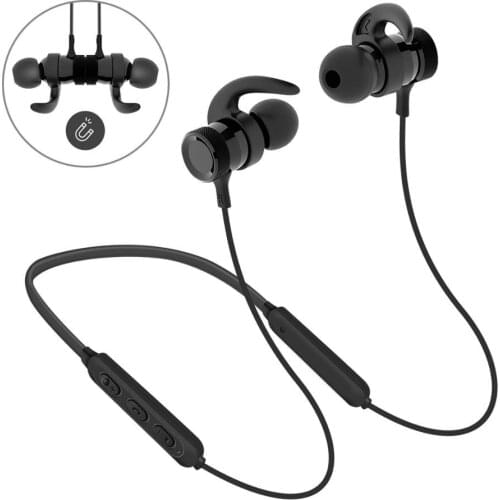 Sports neck headset CSR wireless bluetooth stereo HIFI waterproof sweatproof Long endurance hanging microphone