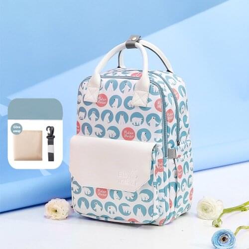 Multifunctional Large Capacity Baby Bag For Mom Waterproof Diaper Nappy Backpack Maternity Mummy Bag For Travel Stroller DMB04