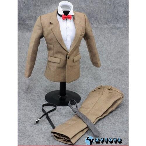 In stock ZYTOYS 1/6 Scale Suitable For Men Khaki Color Suits Clothing sets 12'' Action Soldier Figure Body Accessories