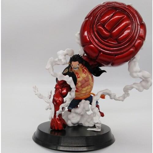 Japanese Anime One Piece Figure Statue 25CM PVC Gear Fourth Big Hand Luffy Figure Decoration Model Toys For Collection