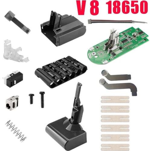 18650 Battery Plastic Case Charging Protection Circuit Board PCB for Dy son V8 21.6V Absolute Animal Exclusive Vacuum Cleaner