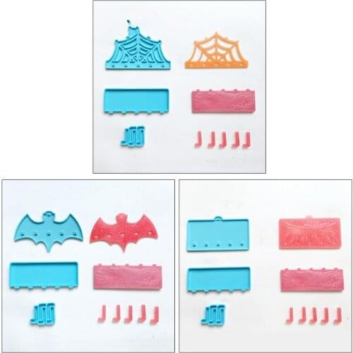 1 Set Home Wall Hanging Hook Epoxy Resin Mold Key Towel Hanger Silicone Mould