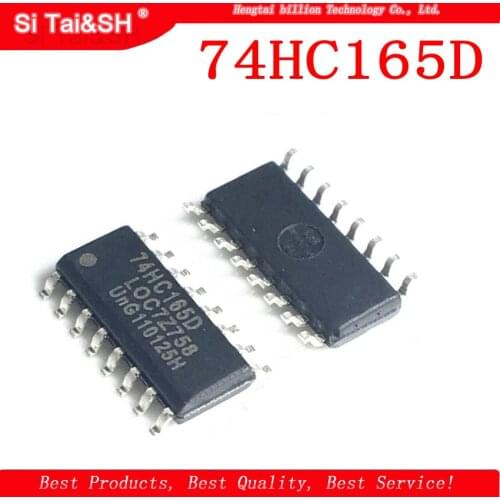10PCS 74HC165D SOP14 74HC165 SOP SN74HC165DR SOP-14 SN74HC165 SMD new and original IC