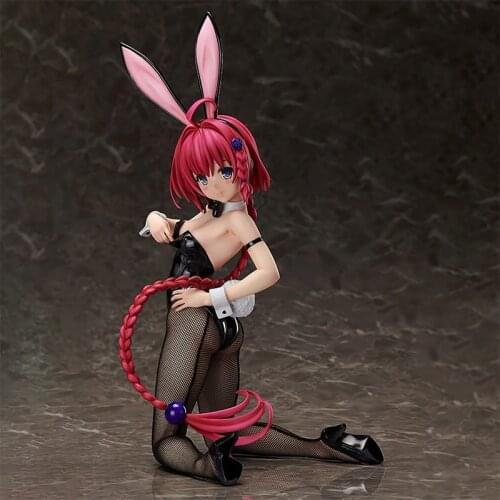 33cm Freeing Figure To Love-Ru Mea Kurosaki Bunny Girl Ver. PVC Action Figure Toys Anime Figure Collection Statue Doll Gift