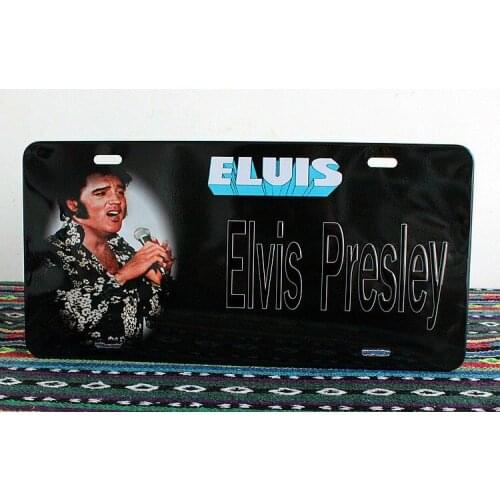 50pcs/lot Metal Sign shabby chic Wholesale Elvis Presley Tin signs Art wall decor Bar Cafe Retro decoration metal paintings Q-87