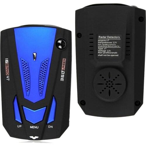 ANSTAR Car Detector Anti Radar Antiradar For Car For Russia Flow Velocity Radar Detect 200m Alarm Warning 16 Band LED Display