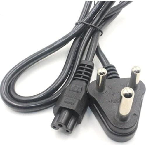 Big south africa AC Power cord,IEC 320 C5 Power Cable, Electric Cable For laptop adapter