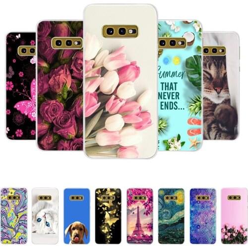 For Case Samsung S10E Cover Samsung Galaxy S10E S 10E S 10 E Phone Case Silicone Cute Soft Coque Bumper on For Samsung S10E Case