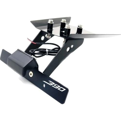 For KTM 390 250 DUKE 2018-2020 250DUKE 390DUKE License Plate Holder Motorcycle Tail Tidy Fender Eliminator Frame LED Light