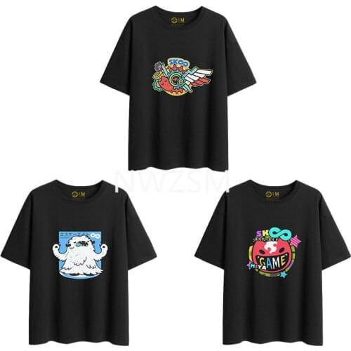 SK8 the Infinity quadratic element anime peripheral printing Summer short sleeve T-shirt Langa MIYA Reki T-shirt loose clothes