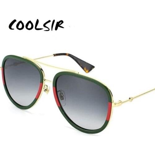 Oversized Oval Men Women Sunglasses Goggles Brand Designer Eyewear Accessories Big Frame Little Bee Oculos De Sol 2019 Fashion