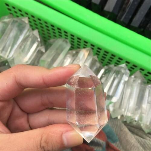 WHOLESALE PRICE! 2.2lb NATURAL CRYSTAL QUARTZ DT WAND POINT HEALING
