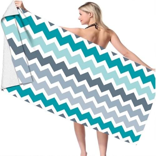 Beach Towel Sand Free Microfiber Beach Blanket Towel for Pool Gym